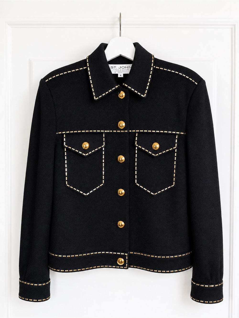 Size 4 St. John Collection y2kvintage Jacket Never Worn